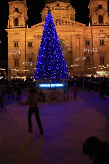 Taken in December of 2014 in Budapest, in front of St. Stephen's Basilica (i.e.Szent István-bazilika)