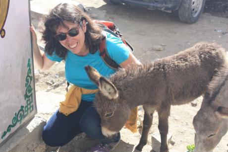 Lilla and Eeyore in Leh