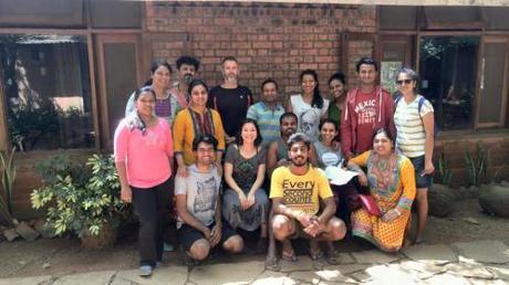 The RYT300 Class at Fireflies Ashram to learn Shatkarma