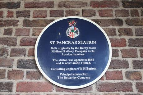 #plaque366 St Pancras Station