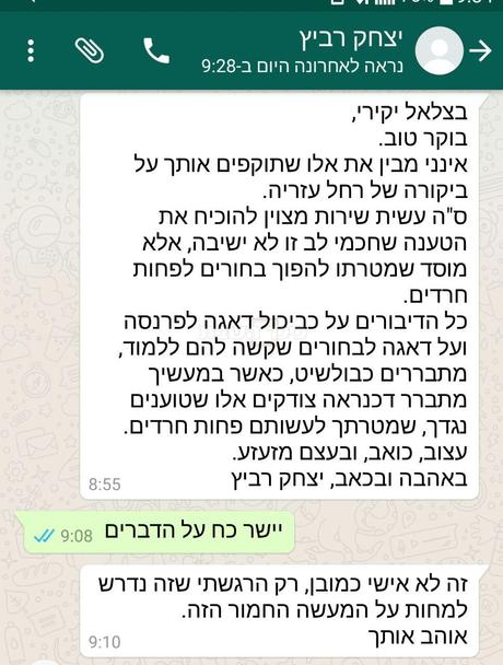 Chochmei Lev chanukas habayis proves they aren't Haredi, because they thanked someone who helped them