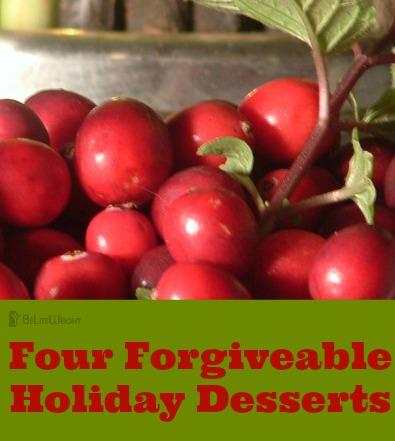 Four Forgivable Holiday Desserts