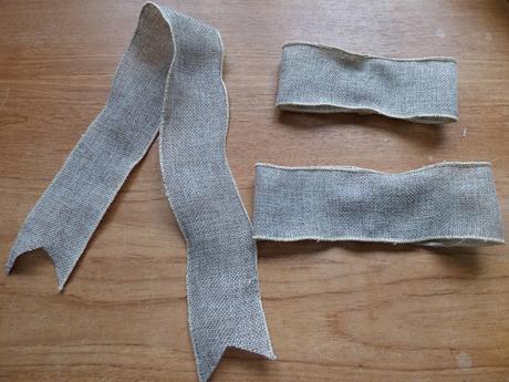 Creating a bow Christmas Stocking Craft Tutorial Felt Burlap