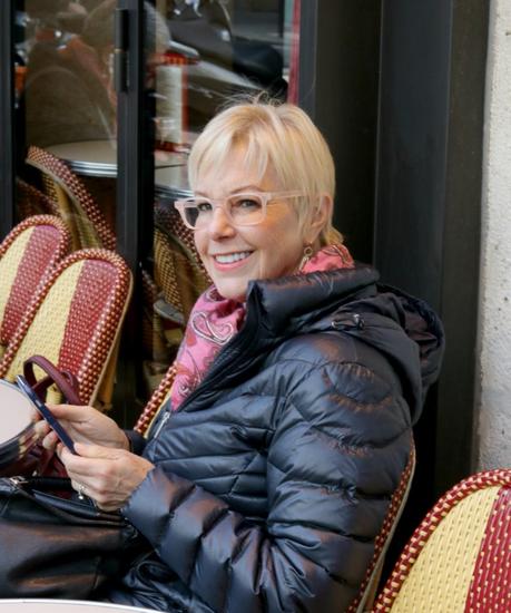 en terrace in Paris