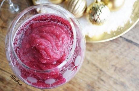 Holiday Wine Slushy (vegan, gluten free)