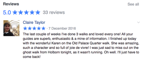 London Walkers Review #London Walks: 