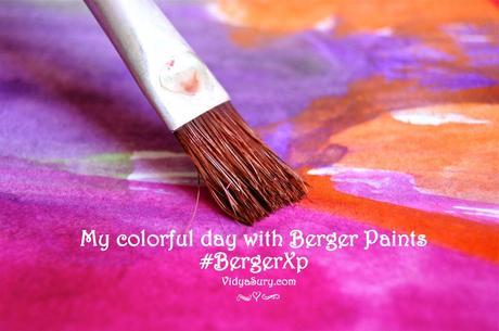 My Colorful Day with @BergerPaintsInd #BergerXp
