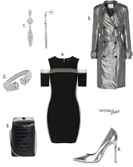 OUTFIT EDIT | SULTRY SILVER SIREN