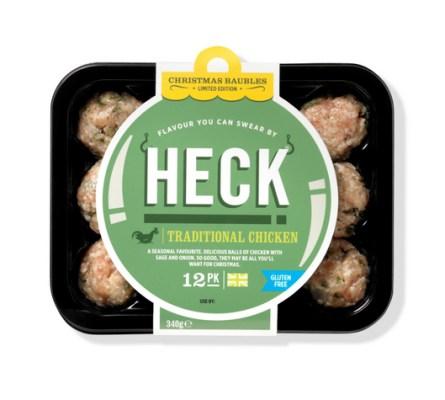 #WIN – Day 13 of Foodiemas – Win HECK chipolatas and baubles