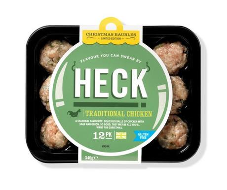 #WIN – Day 13 of Foodiemas – Win HECK chipolatas and baubles