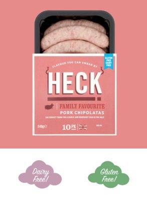 #WIN – Day 13 of Foodiemas – Win HECK chipolatas and baubles