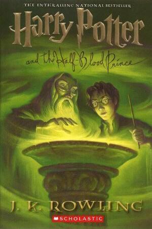 Book cover of Harry Potter and the Half-Blood Prince by J.K. Rowling | Blushing Geek