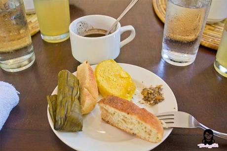 My plate full of goodies at the Farmhouse in Aloguinsan Cebu | Blushing Geek