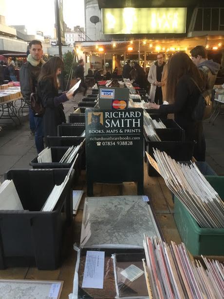 #London Christmas Shopping No.14: Richard Smith – Books, Maps & Prints @southbanklondon #SouthBank Book Fair