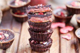 Chocolate Peanut Butter & Jelly Cups