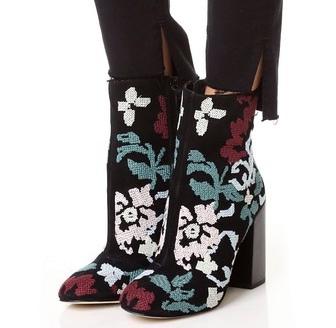 Shoe of the Day | Rebecca Minkoff Bojana Embroidered Booties