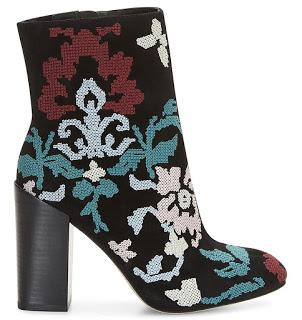 Shoe of the Day | Rebecca Minkoff Bojana Embroidered Booties