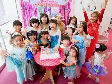 A Royal Princess Party for Angel and Ariel