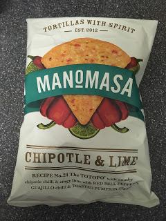 Today's Review: Manomasa Chipotle & Lime Tortilla Chips