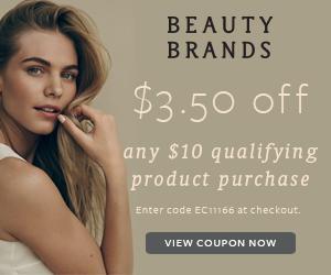 Beauty Brands. $3.50 off of $10 Product Purchase