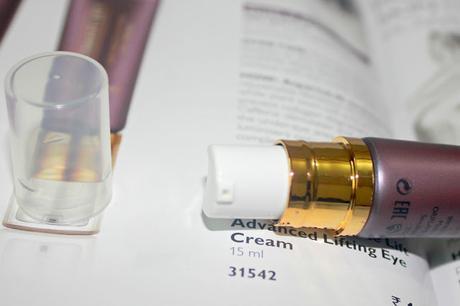 ORIFLAME NOVAGE ULTIMATE LIFT ADVANCED LIFTING EYE CREAM: QUICK REVIEW