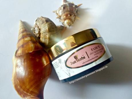 Just Herbs FAIR'E mulethi-Khus skin lightening gel
