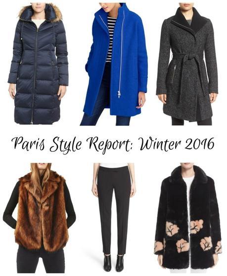 Paris Style Report: December 2016 (Part 1) Paris style - outerwear trends December 2016