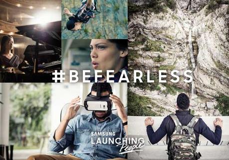 Conquer Your Fear With Samsung #BeFearless Campaign