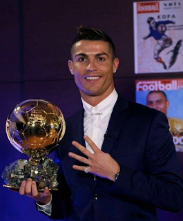 Cristiano Ronaldo Wins the 2016 Ballon D'Or
