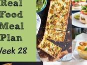 Real Food Meal Plan Week