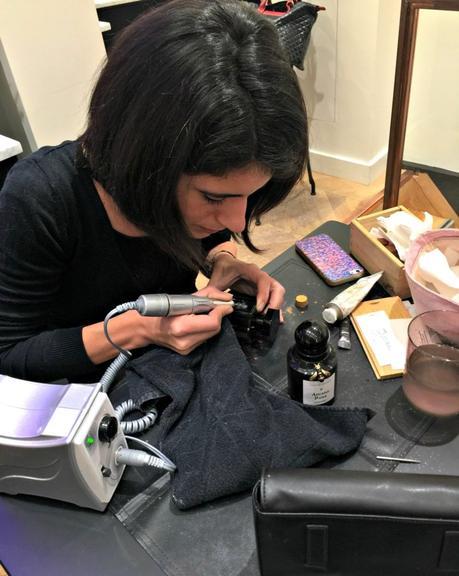 Shopping In Paris Is Special… custom engraving my bottle of perfume