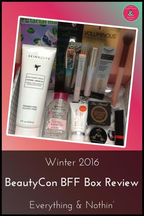 Winter BeautyCon BFF Box Review