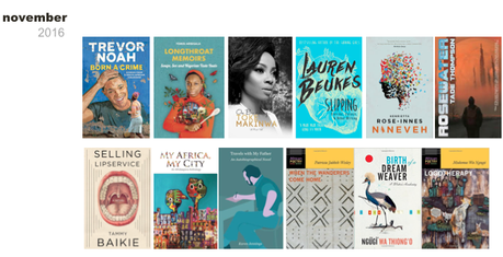 2016 in books: an African literary calendar