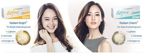 Sparkle & Shine This Christmas with Spectacle Hut! acuvue define radiant bright and radiant charm