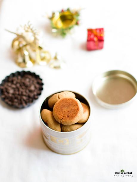 butter cookies in rice cooker - whole wheat cookies using jaggery
