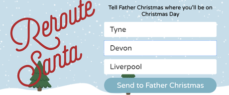 ReRoute Santa - Let Santa Know Where You'll Be This Christmas