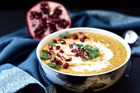 Spiced Carrot and Parsnip Soup (Paleo, Whole 30, Vegan, Vegetables)