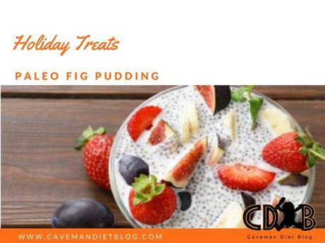 Holiday Treats Paleo Fig Pudding Main Image