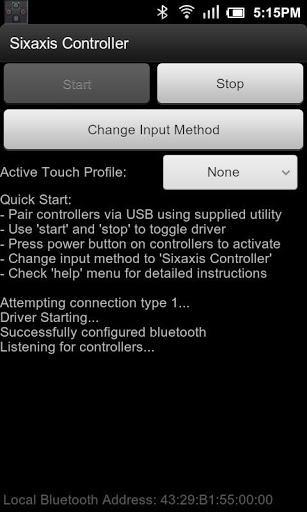 Sixaxis Controller v1.1.2 APK