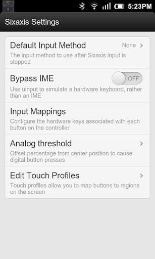 Sixaxis Controller v1.1.2 APK