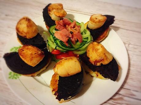 Recipe: Scallop and Black Pudding Salad from The Pipers Tryst