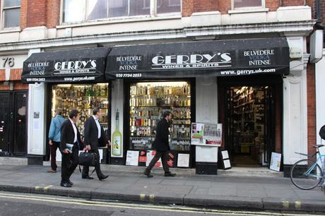 #London Christmas Shopping No.35: Gerry's Wines & Spirits #Soho @gerryswinessoho