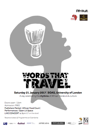 Words that Travel: Rhythms of Literature | Saturday 21 January 2017 | SOAS, University of London