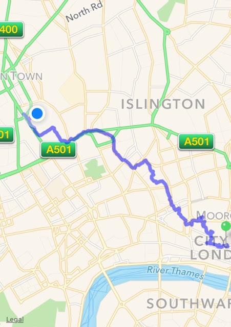 Big Walk Wednesday: Following Bob Cratchit from Cornhill to Camden @savechildrenuk