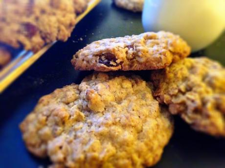 pecan oatmeal raisin cookies I