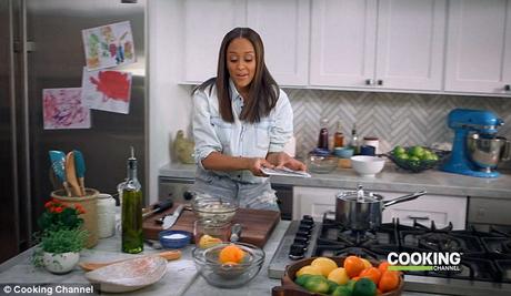 Tia Mowry At Home