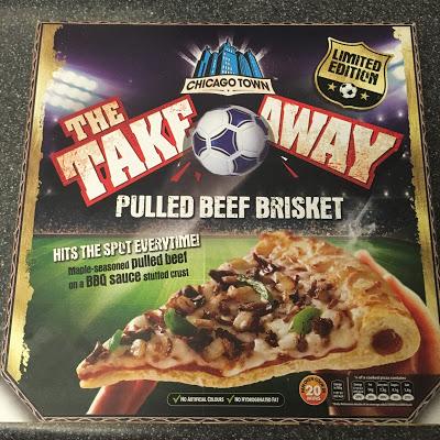 Today's Review: Chicago Town Takeaway Pulled Beef Brisket Pizza
