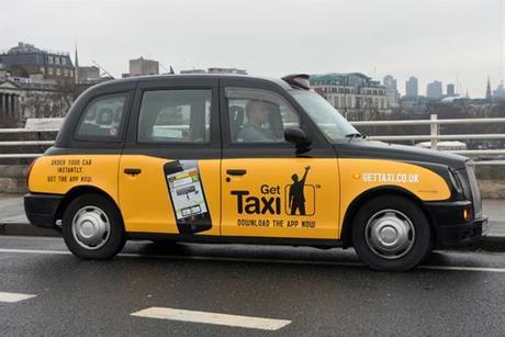 Gett gets into London taxis. Photo courtesy