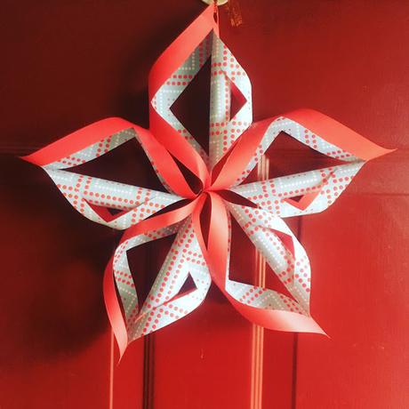 Christmas Paper Star DIY
