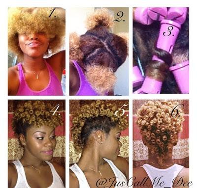 Perm Rod Set Tutorial for Natural Hair